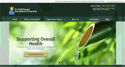 Desktop Screenshot of givingbackchiro.com